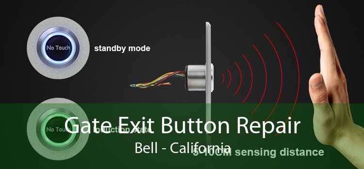 Gate Exit Button Repair Bell - California