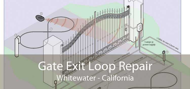 Gate Exit Loop Repair Whitewater - California