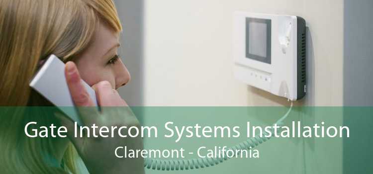 Gate Intercom Systems Installation Claremont - California