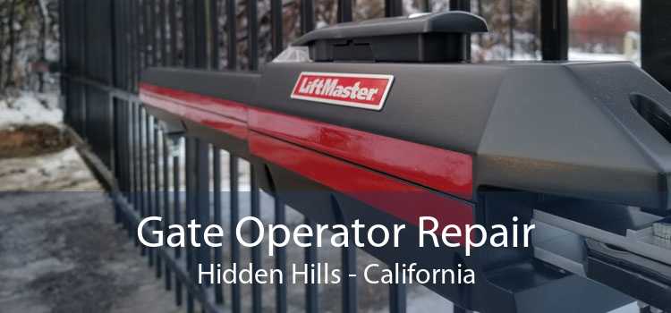 Gate Operator Repair Hidden Hills - California