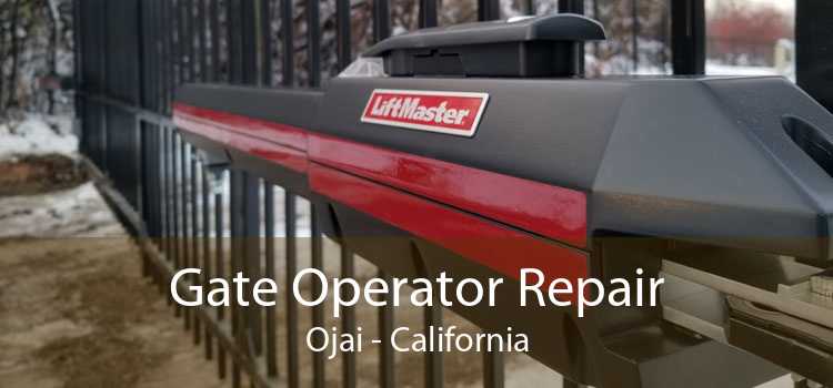 Gate Operator Repair Ojai - California