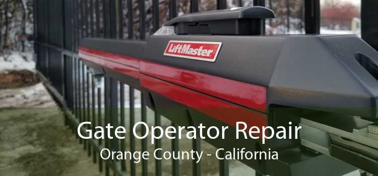 Gate Operator Repair Orange County - California