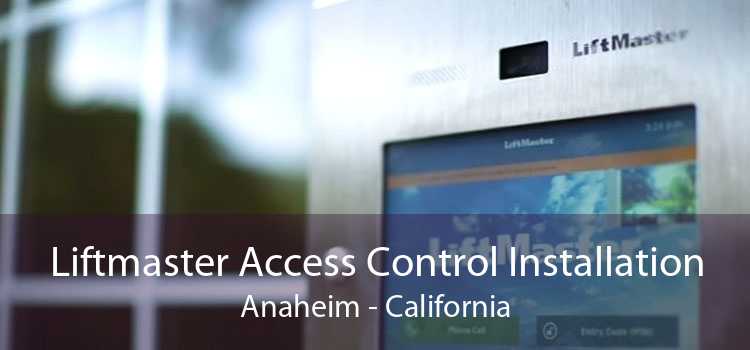 Liftmaster Access Control Installation Anaheim - California