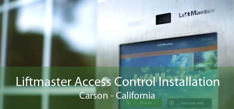 Liftmaster Access Control Installation Carson - California
