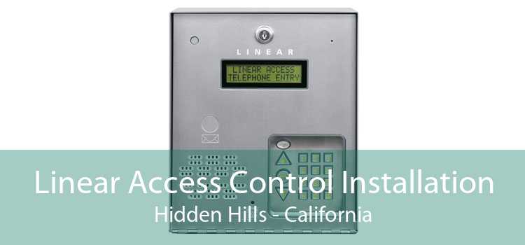 Linear Access Control Installation Hidden Hills - California